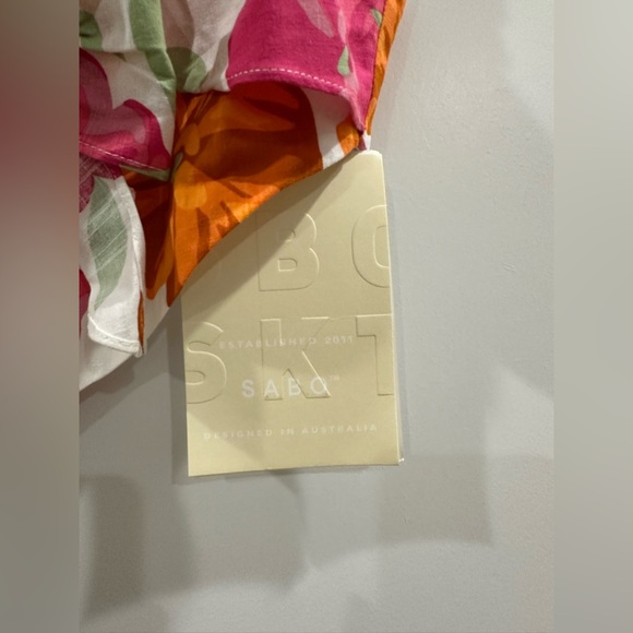 SABO NWT LUAN TIE TOP XS 💗🌞 - Picture 6 of 10